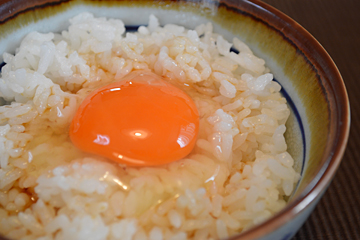 おいしい卵かけご飯