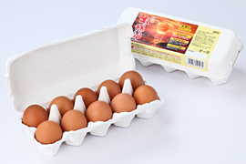 新鮮卵「太陽卵」10個入り1パック