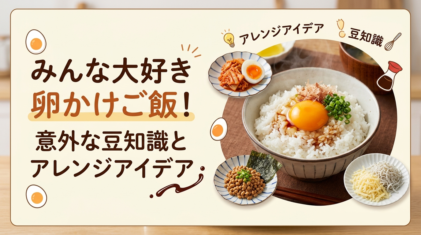 みんな大好き卵かけご飯